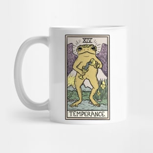 Temperance Toad Tarot Card Mug